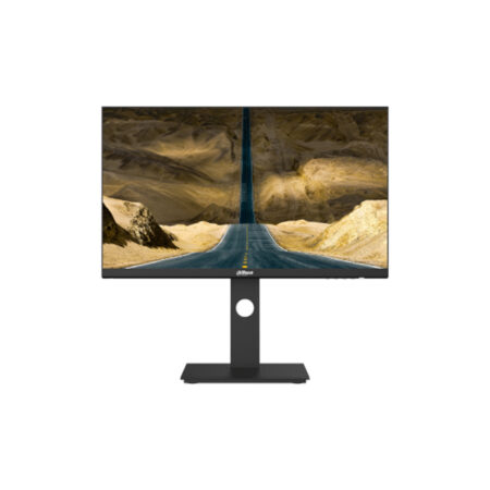 Монитор, Dahua, DHI-LM24-P301A, 23.8", 2560x1440, IPS, 100 Гц, 16:9, 300 кд/м2, 1300:1, 5 мс, 178/178, 16.7 млн., DP*1, HDMI*1, USB-C*1, Аудиопорт, VESA 75*75 мм, Регулировка высоты/наклона/вращения/поворота, кабели HDMI/USB-C в комплекте, Чёрный