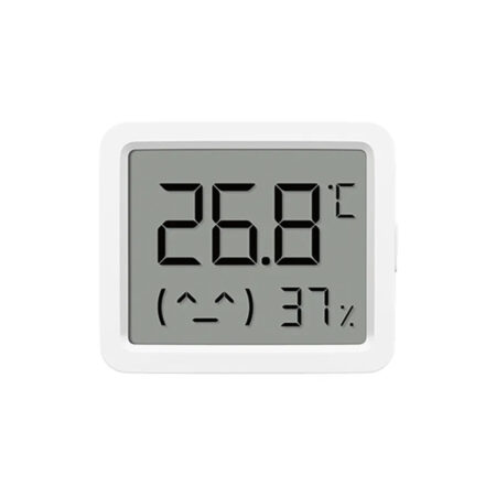 Датчик температуры и уровня влажности , Xiaomi, Smart Temperature and Humidity Monitor 3 Mini, QBH4312GL/MJWSDOGMMC, Компактный датчик (534513 мм), Дисплей 2.1, Точность 0.1 °C / 1% RH, Bluetooth, Батарея CR2450 (в комплекте), Белый