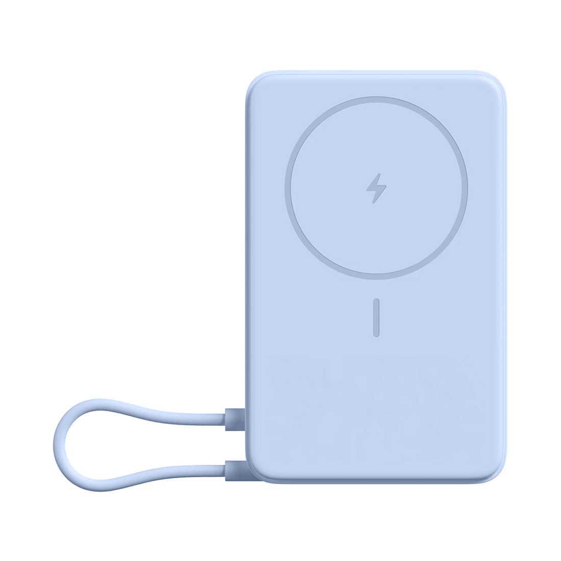 Портативный внешний аккумулятор, Xiaom, Magnetic Power Bank 10000 with Built-in Stand Blue, WPB1007Z/BHR08PCGL, 10000мА·ч (37Вт·ч), 33Вт, 210г, 108,8 68,9 20,25мм, Синий