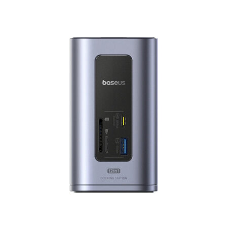 Док-станция, Baseus, NU1 (B00568103813-00), Air Spacemate, 12-в-1 Серый