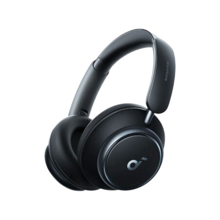 Наушники, soundcore, Space One (A3035G11), Bluetooth 5.3, ANC, до 55, USB-C, LDAC, Черный