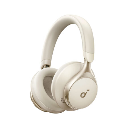 Наушники, soundcore, Space One (A3035G21), Bluetooth 5.3, ANC, до 55, USB-C, LDAC, Белый