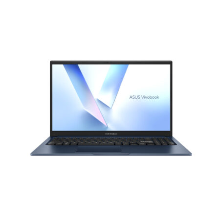 Ноутбук, ASUS Vivobook 15 X1504VA-BQ4055, 90NB13Y1-M01PX0, 15,6",FHD 1920x1080, IPS, 60Hz, Core 5 120U, 16GB DDR5, 512GB SSD Gen4, Intel Graphics, DOS, Синий