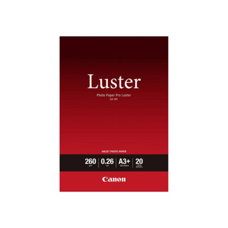 Глянцевитая фотобумага, Canon, LU-101 Pro Luster, A3+, 20 шт., 6211B008