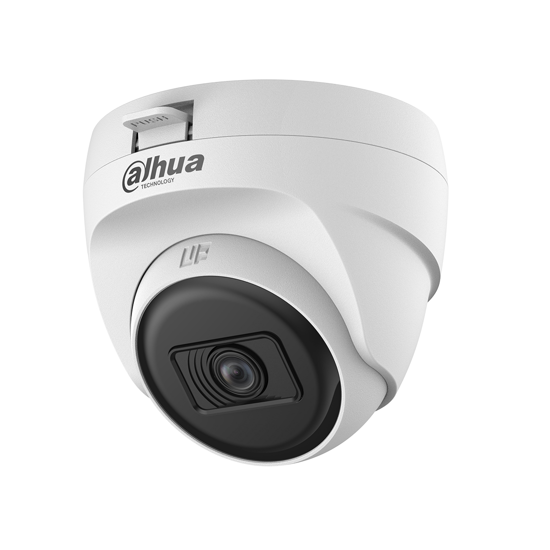 HDCVI видеокамера, Dahua, DH-HAC-T1A51P-U, Купольная, 5MP, 1/2.7" CMOS, 20 м