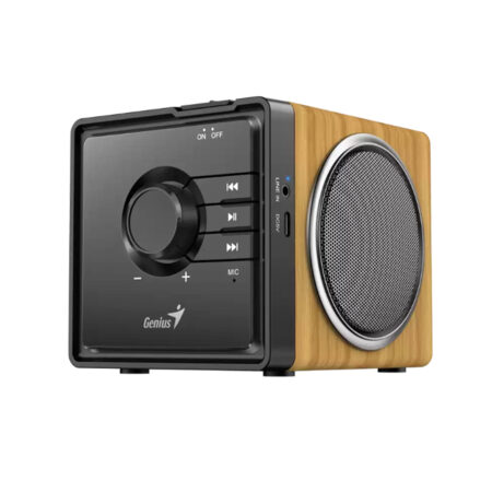 Колонки, Genius, SP-916BT, Bluetooth 5.3, 180Hz-15KHz, Емкость батареи 3.7V / 1800mAh, Рабочий диапазон 10 м, Регулятор громкости, Коричневый