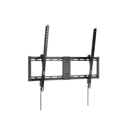 Кронштейн для ТВ и мониторов, XG, WA-43100T, Макс. нагрузка - 75 кг, Диагональ экрана от 43" до 100", Угол наклона 0° +8°, Профиль 44мм, Чёрный