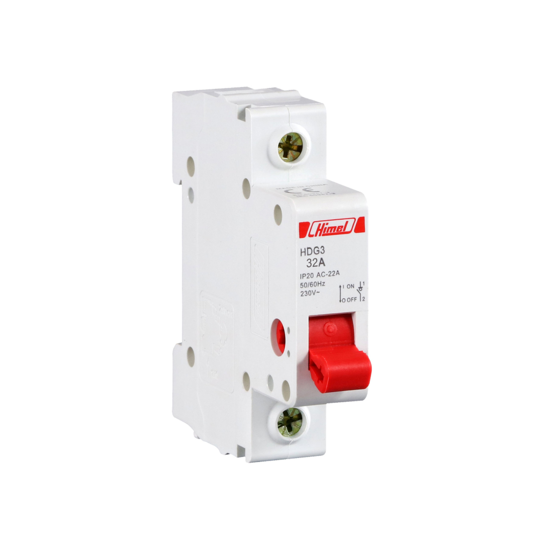 Выключатель-разъединитель, Himel, HDG3232, HDG3 2Р 32А