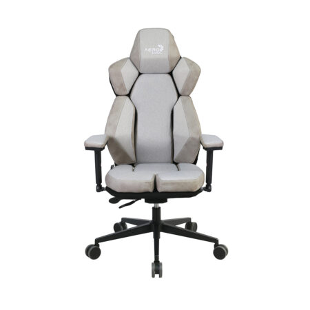 Игровое компьютерное кресло, Aerocool, XTAL-Loft Air Light Grey, Многослойная дышащая сетчатая ткань (LOFT Air), (Ш)65*(Г)70*(В)122 (132) см, Серый