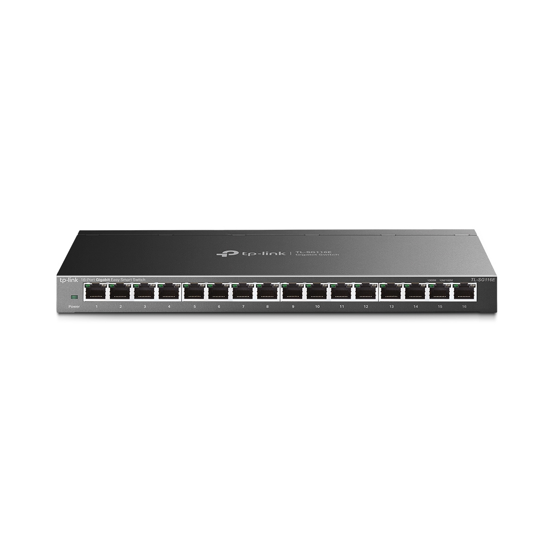 коммутатор, Tp-Link, TL-SG116E, Управляемый L2, 16 портов RJ45 10/100/1000 Мбит/с.