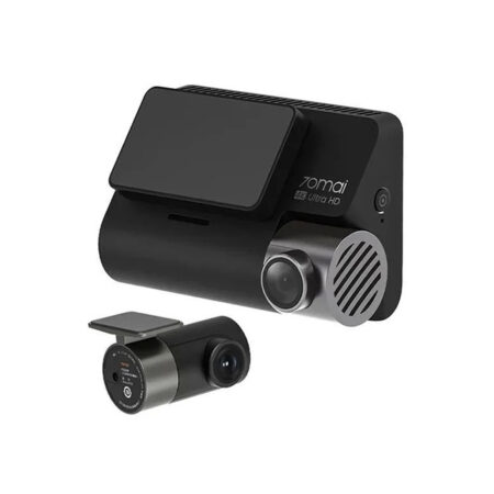 Видеорегистратор, 70Mai, Dashcam A810S Set, STARVIS IMX415, F1.8, 3840*2160 (4К), 500mAh, Дисплей 3.0 Inch, Высококачественные стеклянные линзы, 3-дюймовый IPS-экран, Поддерживает камеру заднего вида RC06, Подключение к приложению 70Mai, G-Sensor, Требование к хранилищу: micro SD (приобретается отдельно), Class 10, максимальный объем — 256 ГБ, Черный