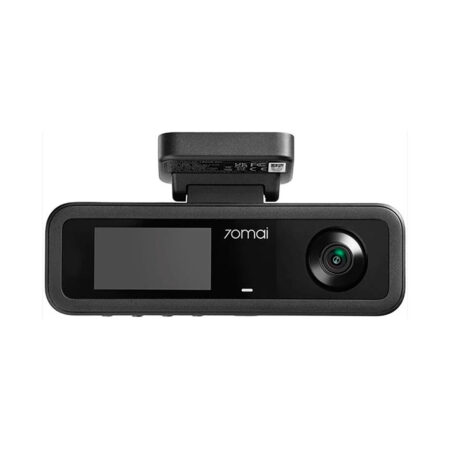 Видеорегистратор, 70Mai, Dashcam T400-1, STARVIS IMX415, F1.8, 3840*2160 (4К), 500mAh, Дисплей 3.0 Inch, Высококачественные стеклянные линзы, 3-дюймовый IPS-экран, Поддерживает камеру заднего вида RC06, Подключение к приложению 70Mai, G-Sensor, Требование к хранилищу: micro SD (приобретается отдельно), Class 10, максимальный объем — 256 ГБ, Черный