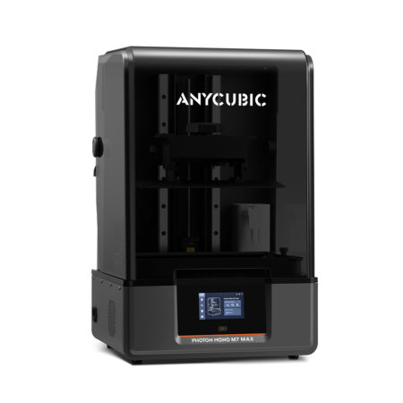 Фотополимерный 3D принтер, Anycubic, Photon Mono M7 Max PM7MBK0C-O, 14.3 литра, 297.5х164х300 мм, до 63 мм/ч, Экран 13.6" 7K (COB), Автоподача смолы, 4-точечная калибровка, Сенсорный дисплей 4.3", USB, Wi-Fi