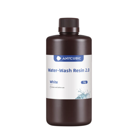 Фотополимерная смола для 3D-печати, Anycubic, Water-Wash Resin 2.0 SSX2WH-10, 1 литр, White (Белый)