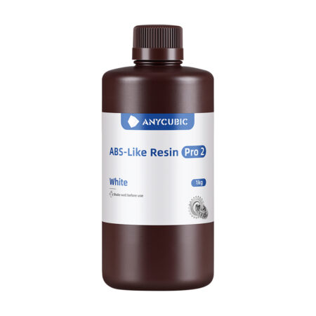 Фотополимерная смола для 3D-печати, Anycubic, ABS-Like Resin Pro 2 SABP2WH-10, 1 литр, White (Белый)
