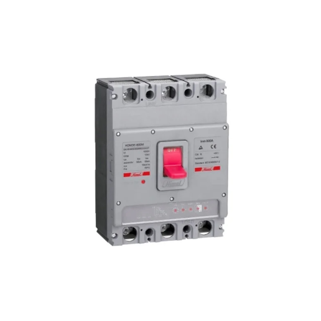Автоматический выключатель, Himel, HDM3V800M80033XX, HDM3V 800M/3P 800A