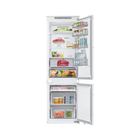 Встраиваемый холодильник с нижней морозильной камерой, Samsung, BRB70F26D1S0WT, 264 Л, Mono Cooling, Wifi, Белый