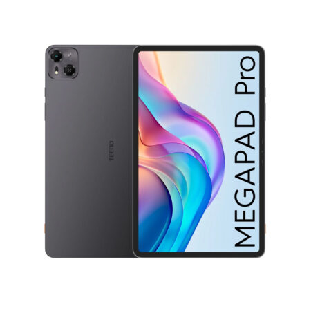 Планшет, TECNO, MEGAPAD PRO T1201, LTE, 11,97", 2000 x1200, 8GB + 256GB , 10000 mAh, 13MPx/5MPx, Android 15, Bluetooth 5.2, Type-C, (Sky Gray) Серый
