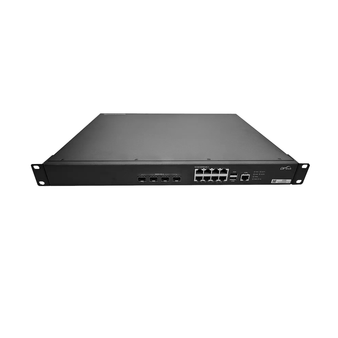 Межсетевой экран, DPtech, FW1000-MA-G, NGFW, FW до 4 Гбит/с, NGFW до 1,1 Гбит/с, IPSec VPN до 2 Гбит/с, 8xGE, 4xSFP, 1U, двойное AC питание