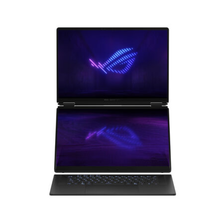 Ноутбук, ASUS ROG Zephyrus Duo 16 GX651AX-SR116W, 90NR0NT2-M006Z0, 16", 3K 2880x1800, OLED, 120Hz, Core Ultra 9 386H, 64GB LPDDR5X, 1TB SSD Gen5, NVIDIA GeForce RTX5090, 24GB GDDR7, Windows 11 Home, Серый
